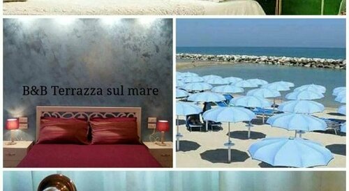 B&B Terrazza sul Mare, Varaa Bed and Breakfast Hotellit Marche Coast uima-altaalla, Uima-allas