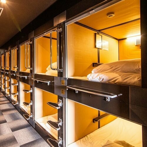 Capsule Hotel Hakodate, Забронировать Капсульный отель Хакодате Хоккайдо, рядом с Kitajima Saburo Memorial Museum