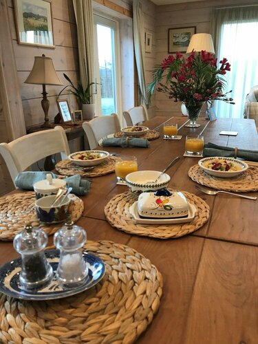 Netherton Farm Lodge, Book Landbrugsophold Grampian hoteller med morgenmad, Morgenmad