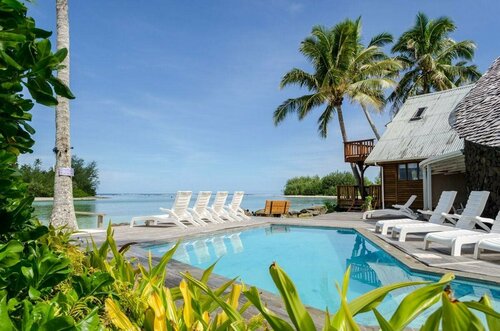 Manea Beach Villas, Book Hotel Hotels in Rarotonga with Parking, Parking