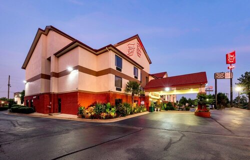 Red Roof Inn Atlanta Southeast - Stockbridge, Prenota Hotel Hotel a Georgia con parcheggio, Parcheggio