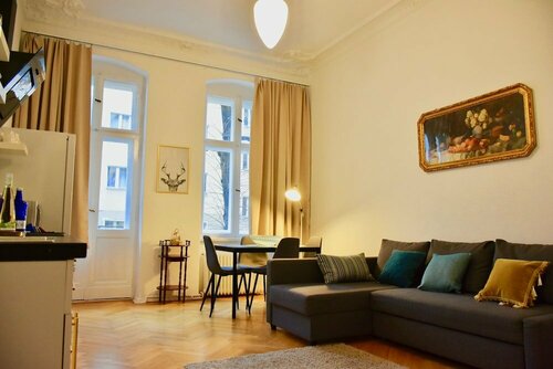 Aparthotel Thüringer Hof, Reservar Apartamento Hotéis em Berlim com estacionamento, perto de Körnerpark, Estacionamento