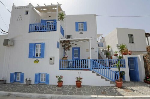 Pension Moschoula, Забронировать Гостевой дом Отели Платис-Ялос с парковкой, Парковка