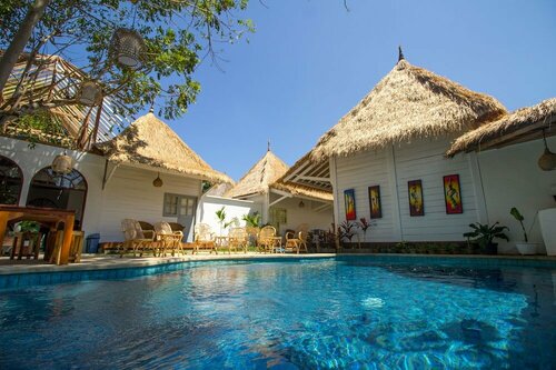 Gili Breeze Tropical Bungalows, Забронировать Отель Гили Траванган 