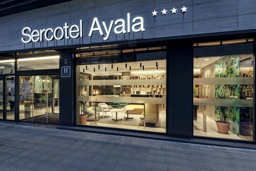 Sercotel Ayala, Забронировать Отель Бильбао Vizcaya, рядом с Мост Деусто