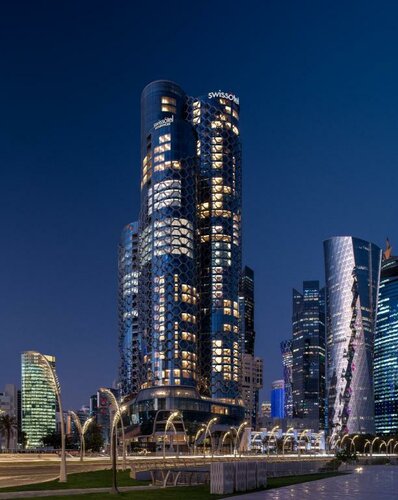 Swissôtel Corniche Park Towers Doha, Забронировать Отель Отели Дохи с бассейном, рядом с Sidra Medical Reseach Centre, Бассейн