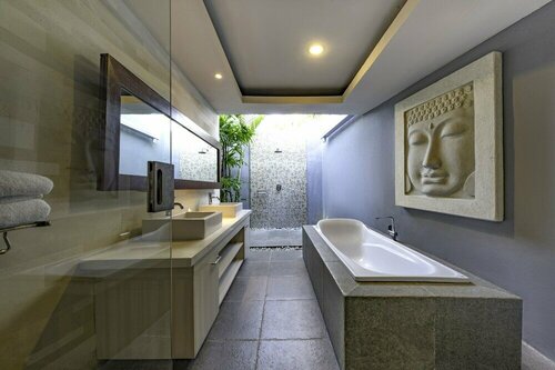 AllureVillaA&BCanggu, Book Villa Sommerhuse i Badung, Hytte