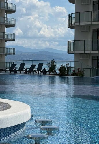 Crimean Rey 4 Apartments, Rezervasyon Daire Alushta, Ukraine havuzlu oteller, Yüzme Havuzu