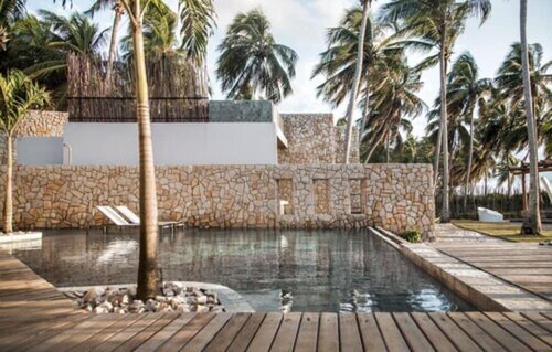 Pedras Do Patacho Hotel Boutique Experience, Забронировать Бутик-отель Отели Алагоас с бассейном, Бассейн