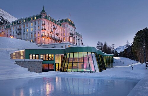 Grand Hotel Kronenhof, Забронировать Отель Отели Понтрезины с завтраком, Завтраки