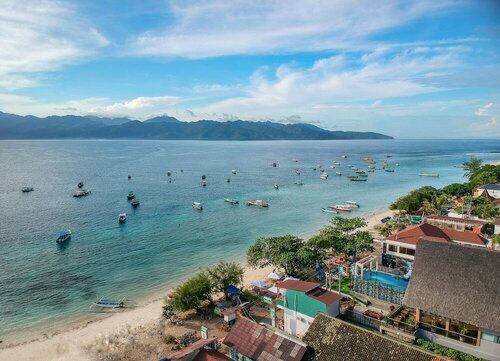 Marc Hotel Gili Trawangan, Rezerwuj Hotel Hotele w Lombok z Basenem, Basen