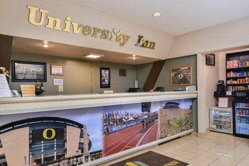 University Inn and Suites Eugene, Забронировать Мини-отель Юджин Willamette Valley