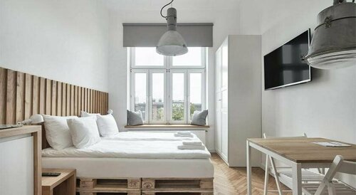 Laiko Apartments, Забронировать Апартаменты/квартира Отели Кракова с парковкой, рядом с Торговый центр Galeria Krakowska, Парковка