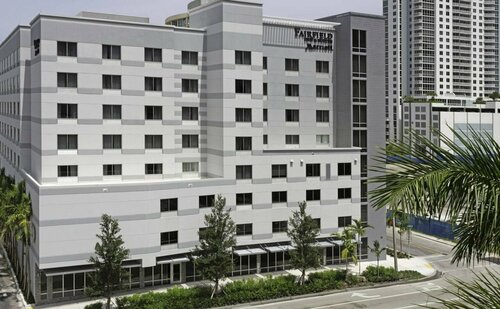 Fairfield Inn & Suites By Marriott Fort Lauderdale Downtown/Las Olas, Забронировать Отель Форт-Лодердейл Broward County