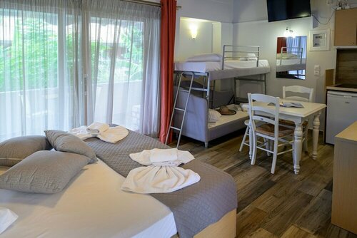 Rouda Bay Beach Hotel, Забронировать Отель Отели Микрос-Гиалос с завтраком, Завтраки