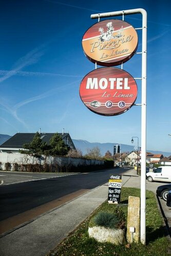 Motel Le Léman, Book Motel Hoteller i Vaud med parkering, Parkering