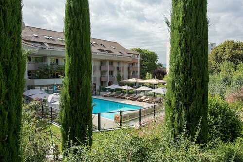 Résidence la Réserve Genève Ferney Voltaire, Prenota Residence Hotel a Alvernia con parcheggio, Parcheggio