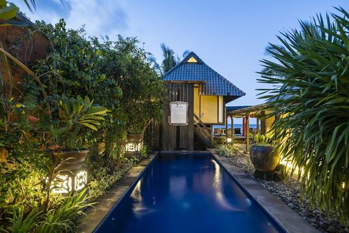 Amed Lodge by Sudamala Resorts, Забронировать Отель Отели провинции Бали с парковкой, Парковка