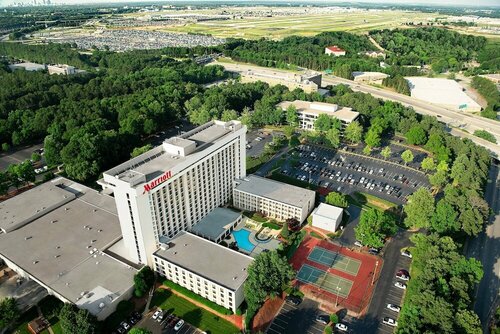 Atlanta Airport Marriott, Varaa Hotelli Hotellit Atlanta aamiaisella, Aamiainen