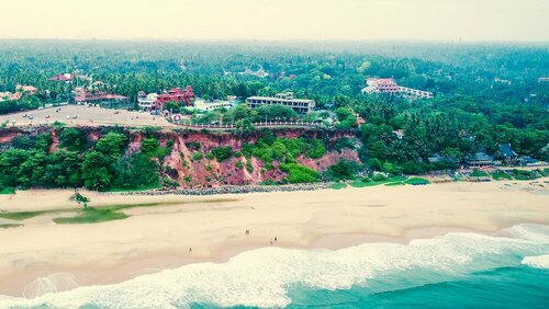 SS Beach Resort, Забронировать Курортный отель Отели Варкала 3 звезды, рядом с Скала Варкала, 3*