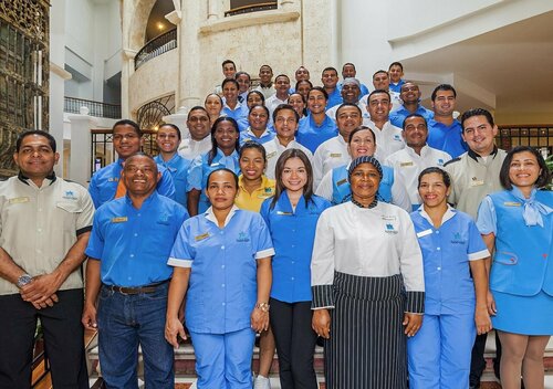 Hotel Almirante Cartagena Colombia, Забронировать Отель Бокагранде Картахена