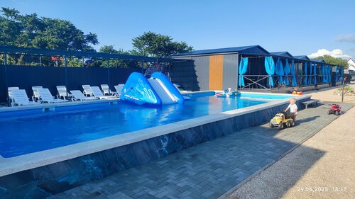 Семейная пристань, Забронировать Гостевой дом Должанская Побережье Азовского моря, рядом с Пляж у Лебединого озера