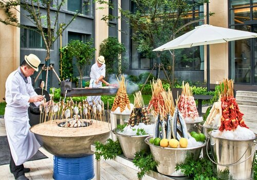 Q-Box Hotel Shanghai Sanjiagang, Book Hotel Hoteller i Pudong med pool, Swimmingpool