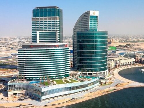 Отель Crowne Plaza Festival City an IHG, Забронировать Отель Дубай-Фестивал-Сити Дубай, рядом с Станция метро Creek