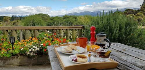 Kakatu Retreat Bed & Breakfast, Забронировать Отель Отели Кайкоура с завтраком, Завтраки
