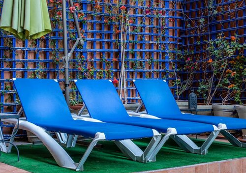 Hôtel Les Trois Palmiers, Prenota Hotel Hotel a Marrakech-Safi con piscina, Piscina