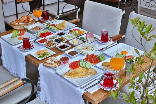 Senatus Hotel - Special Class, Забронировать Отель Отели Стамбула с завтраком, рядом с Музей исламской науки и технологии, Завтраки