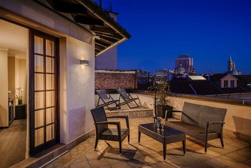 Hotel Mentana, by R Collection Hotels, Забронировать Отель Бизнес-отели Милана, рядом с Пинакотека Брера, 4* 5*