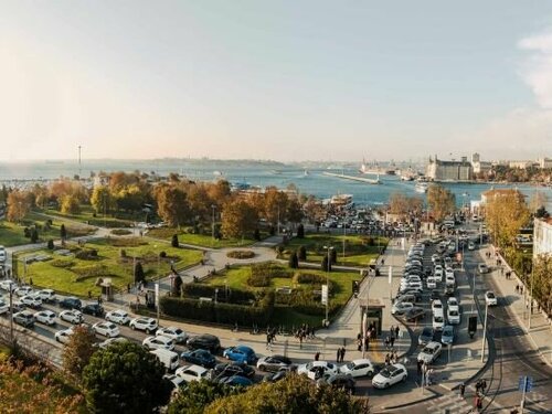 Dekalb Hotel, Reservar Hotel Hotéis em Beyoglu com pequeno-almoço, Café da manhã