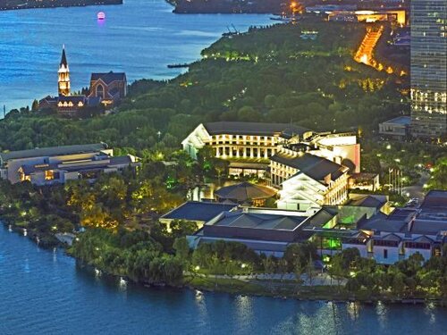 Worldhotel Grand Dushulake Suzhou, Забронировать Отель СПА-отели Wu Zhong District, SPA-услуги