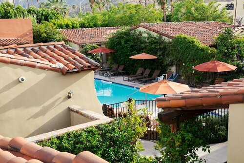 Los Arboles Hotel, Забронировать Отель Палм-Спрингс Coachella Valley
