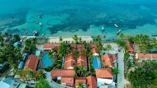 Hula Hula Seafront Phu Quoc, Забронировать Курортный отель Отели Острова Фукуок с парковкой, Парковка