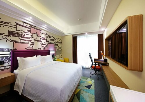Hampton by Hilton Chengdu Wuhou Waishuannan, Забронировать Отель Бизнес-отели Чэнду, 4* 5*