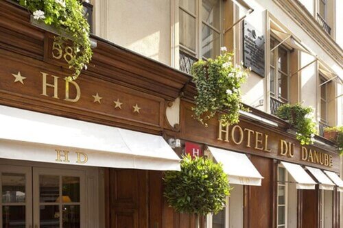 Hôtel du Danube Saint Germain, Забронировать Отель Отели Парижа 3 звезды, рядом с Сен-Пласид, 3*