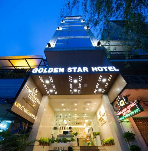 Golden Star Hotel, Забронировать Отель Район 1 Хошимин