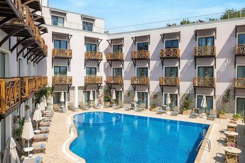 Elite Hotel Bodrum, Забронировать Отель Отели Бодрум 4 звезды, 4*, Завтраки, Всё включено