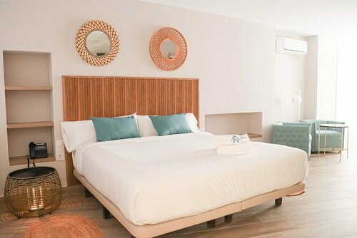 Hotel Narcea Santa Pola, Забронировать Отель Отели Санта Полы с завтраком, рядом с Calas de Santiago Bernabeu, Завтраки