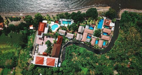 Puri Saron Hotel Baruna Beach Lovina, Book Hotel 3-stjernede hoteller i Bali, 3*