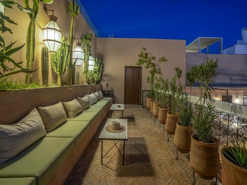 Riad Maialou & SPA, Забронировать Отель Медина Марракеш, рядом с Музей Тискивин