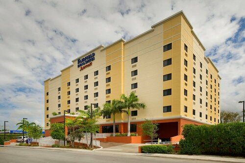 Fairfield Inn & Suites Miami Airport South, 予約 ホテル マイアミビーチ マイアミ・ビーチ