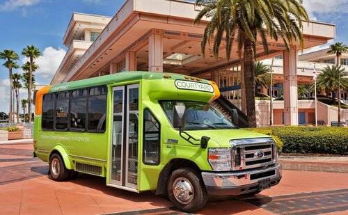 Courtyard by Marriott Tampa Downtown, Забронировать Отель Тампа штат Флорида, рядом с Художественный музей Тампы