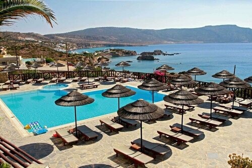 Aegean Village Beachfront Resort, Забронировать Курортный отель Отели Амупи 4 звезды, 4*