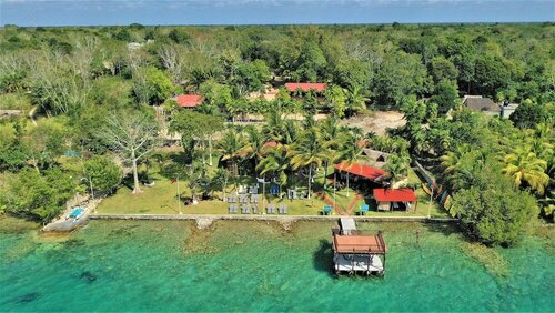 Coras Place Bacalar Lagoon front, Book Villa Villaer i Quintana Roo, Villa