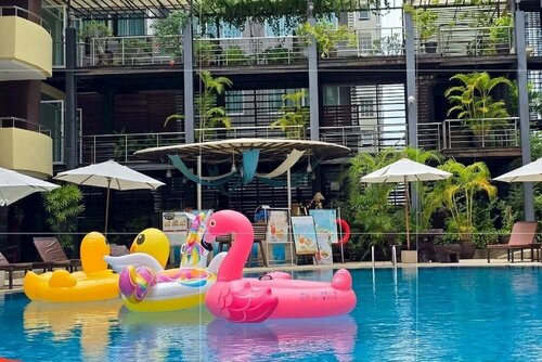 Baron Beach Hotel, Забронировать Отель Отели Паттайя с завтраком, рядом с Кафе Хард Рок, Завтраки