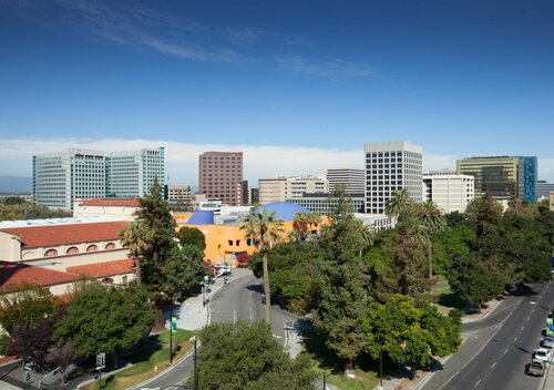 Hilton San Jose, Забронировать Отель Бизнес-отели Сан-Хосе, 4* 5*