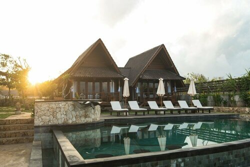 D'Byas Beach Club and Villa, Rezerwuj Willa Hotele w Bali z Basenem, Basen